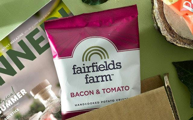Fairfields hand cooked potato chips 