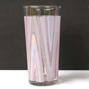 Pink gin glasses 