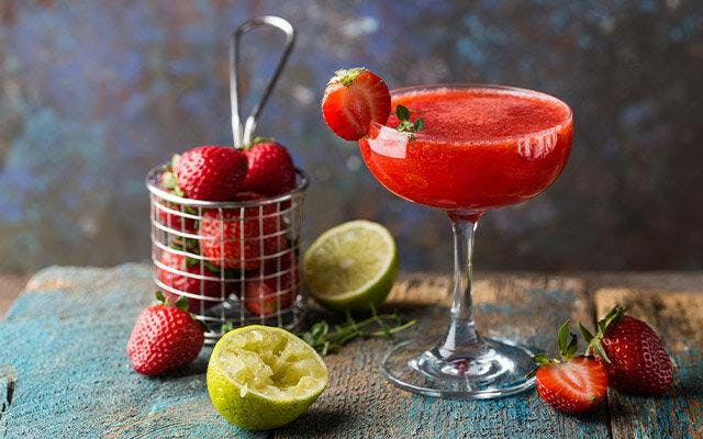 Strawberry & Sloe Gin Daiquiri