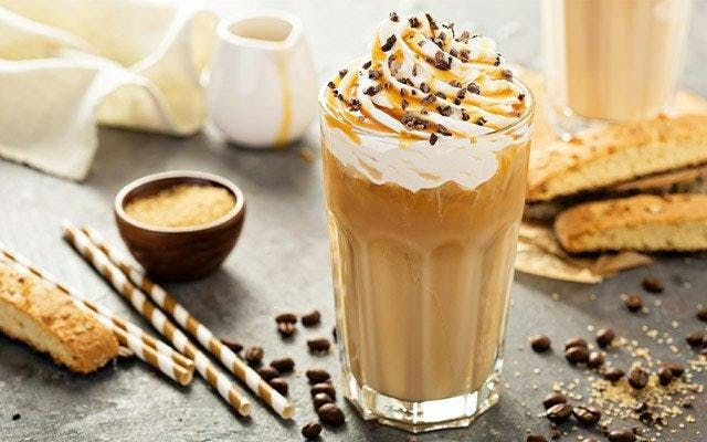 Boozy Caramel Frappuccino