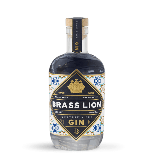 Brass lion gin