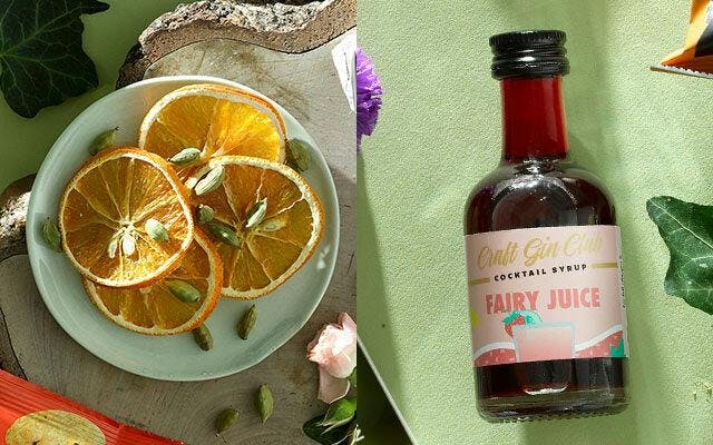 Fairy juice cocktail syrup 