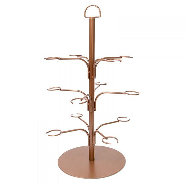 Copper Gin Tree Holder by Colin Hill