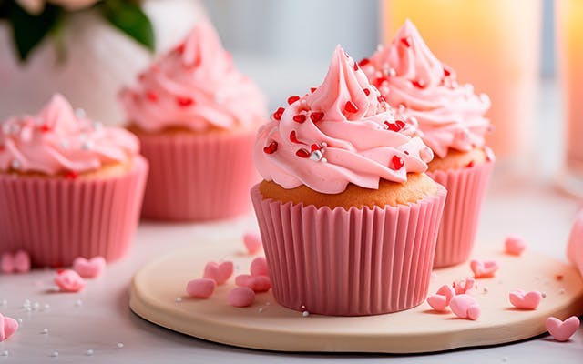 Recipe for pink gin cupcakes