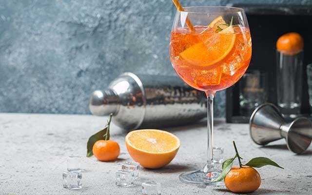 Gin and orange is a classic pairing