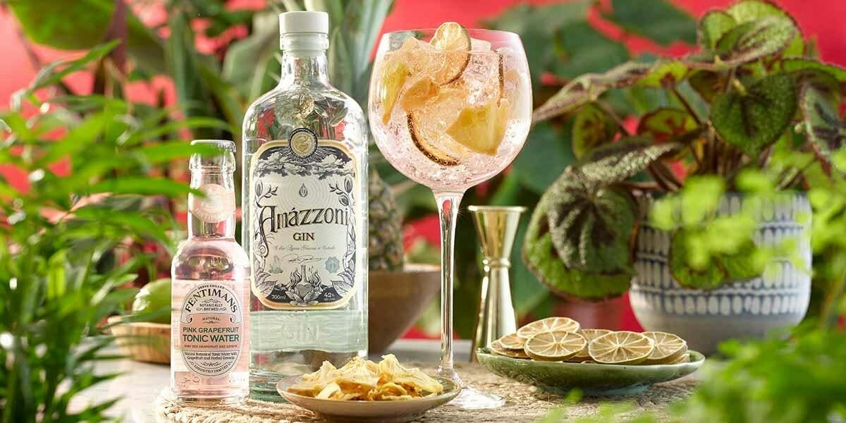 This pineapple and pink grapefruit G&T is a fabulously tropical twist on our favourite summer tipple!
