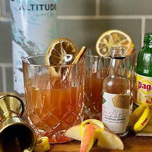 Craft Gin Clubber Neil’s yummy-looking take on the Cocktail of the Month for January 2020, the Alpinist