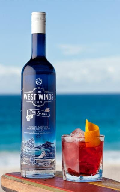 west winds gin negroni cocktail