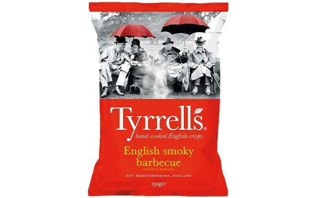 Tyrrells English Smoky Barbecue Crisps