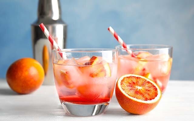 Sloe gin and orange cocktail recipe