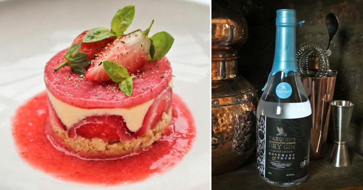 These Strawberry & Gin desserts have got us ready for summer!
