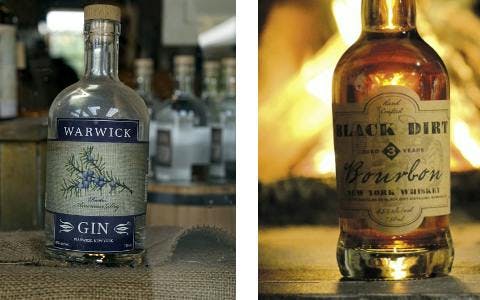 warwick gin and whisky
