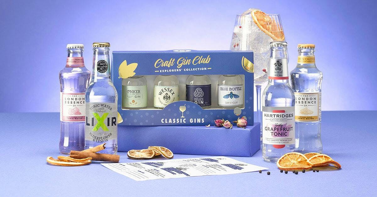 Become a gin tasting expert at our Classic Gins Virtual G&T Tasting event