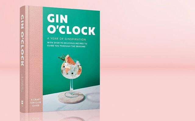 Gin O'Clock: A Year of Ginspiration recipe book Christmas present idea