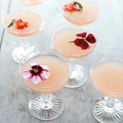 lillet rose spring cocktail gin drink
