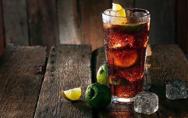 Many people enjoy coca-cola as a mixer for gin