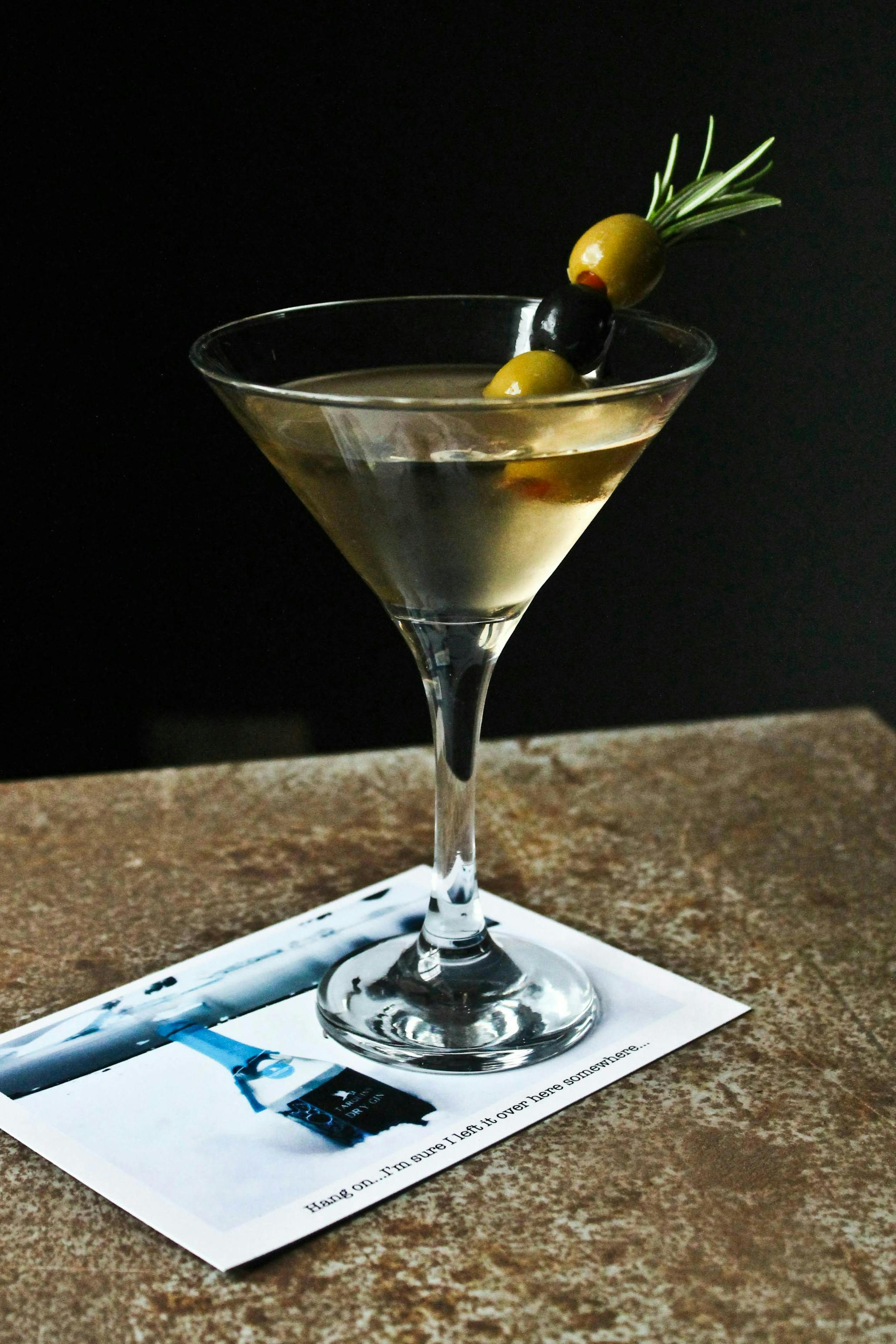 Cocktail of the Week: Tarquin's Rosemary & Thyme Martini