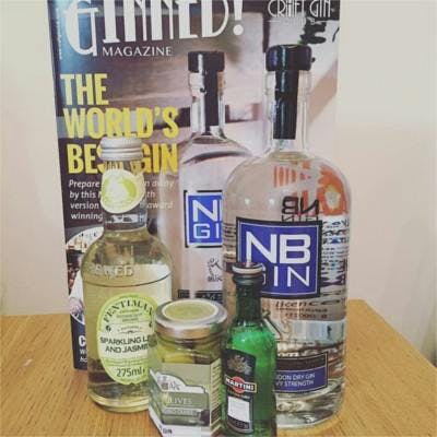 June's NB Gin of the Month box, taken by member Jo Walker.