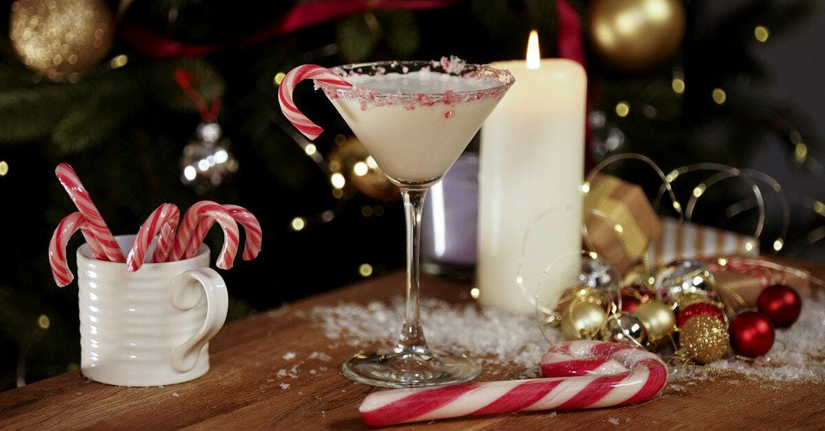 Make this delicious Candy Cane Martini with tea! 