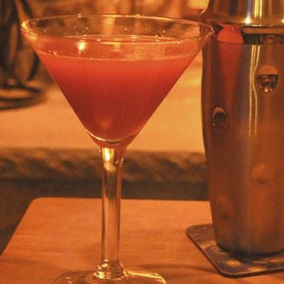 edinburgh gin valentines heartini cocktail