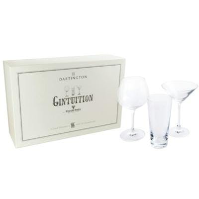 All purpose gin glass dartington gintuition set
