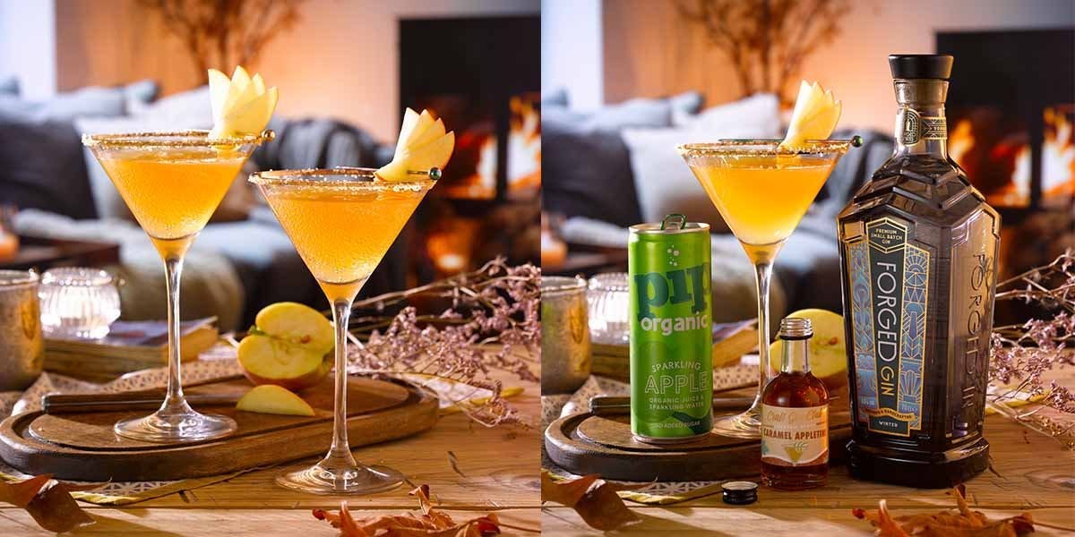 Craft Gin Club's Caramel Appletini is the perfect autumn cocktail!