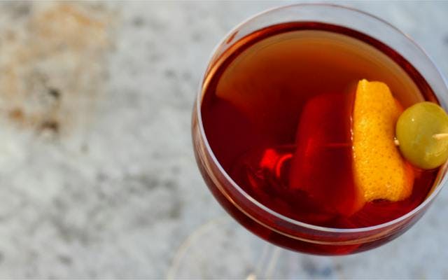 Marianito Gin Negroni Cocktail