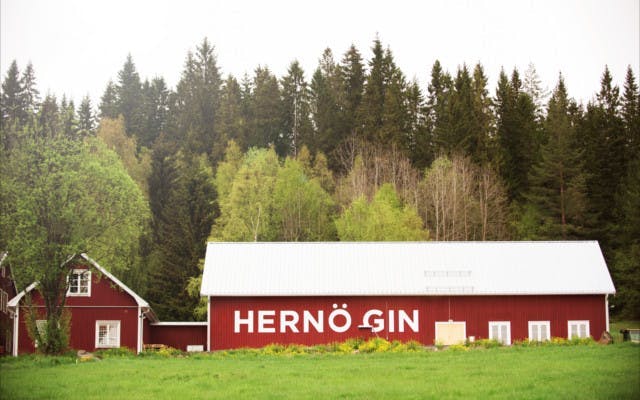 herno gin sweden distillery building