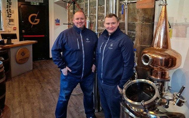 The owners of Great Glen gin