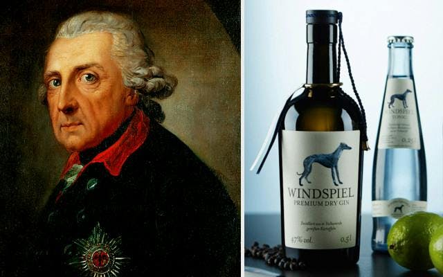 frederick the great and windspiel gin