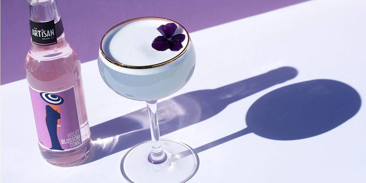Like all the best things, this exquisitely elegant cocktail is more than just a pretty face