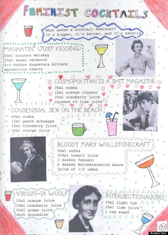 feminist cocktails