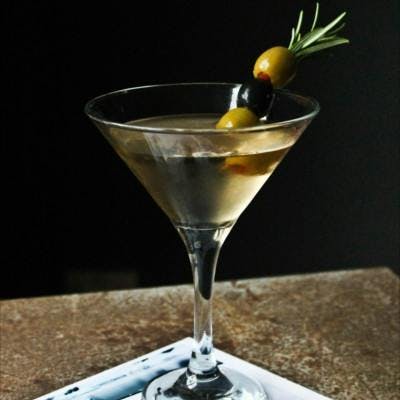 Tarquin's rosemary and thyme martini gin cocktail