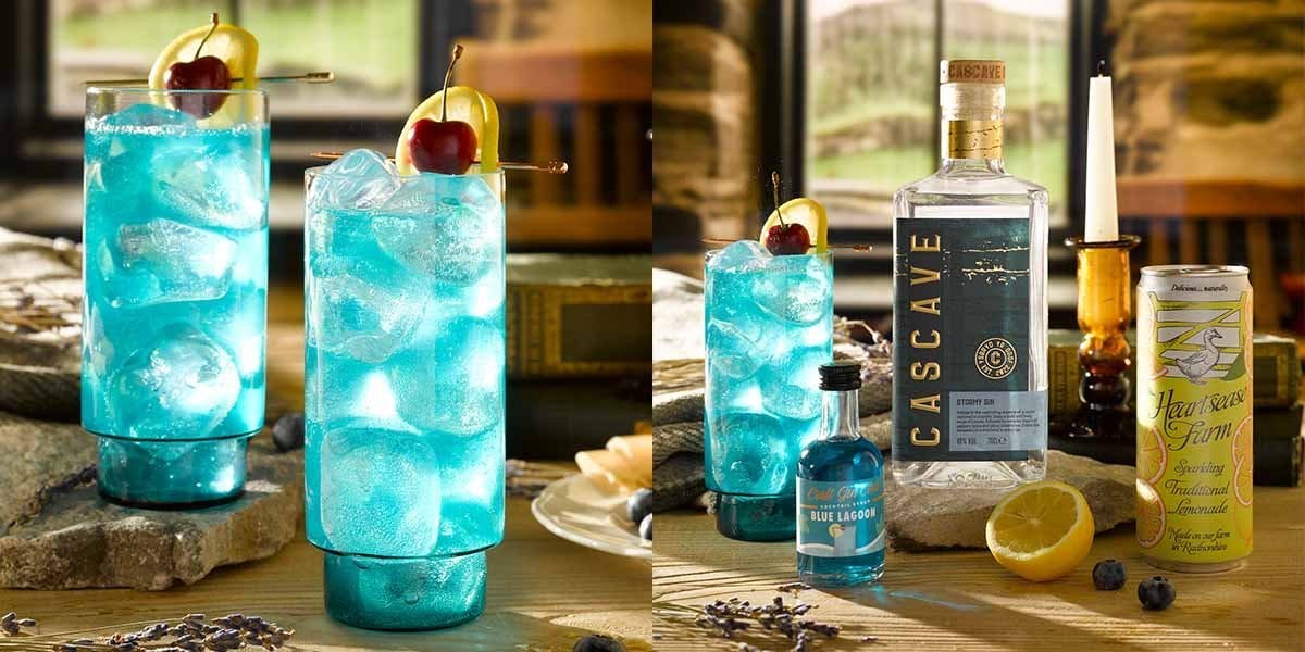 This could be the best Blue Lagoon cocktail recipe ever!