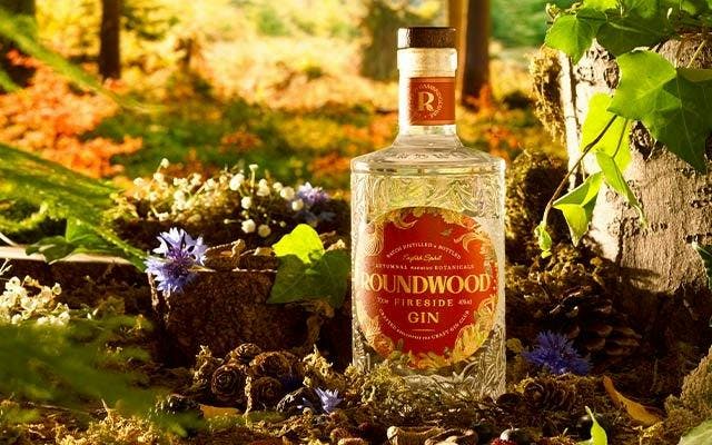 Craft Gin Club's September 2023 Gin of the Month, Roundwood Fireside Gin