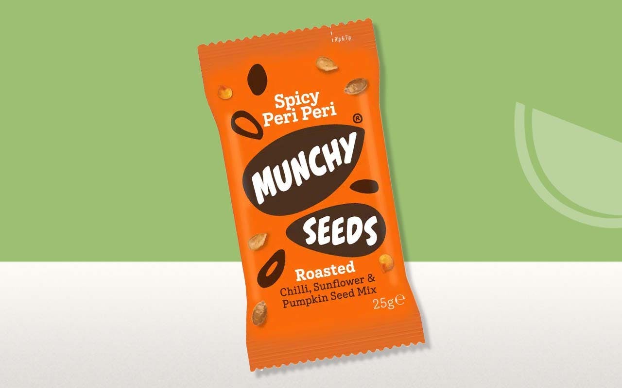 Munchy Seeds Spicy Peri Peri Chilli Sunflower & Pumpkin Seed Mix