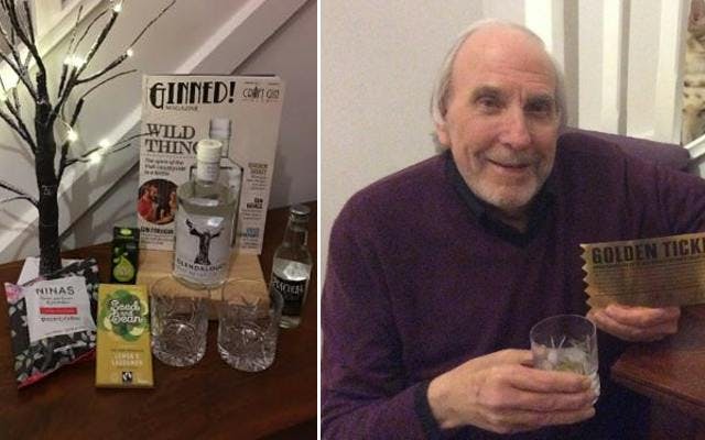 Golden gin ticket winner january glendalough craft gin club ginned