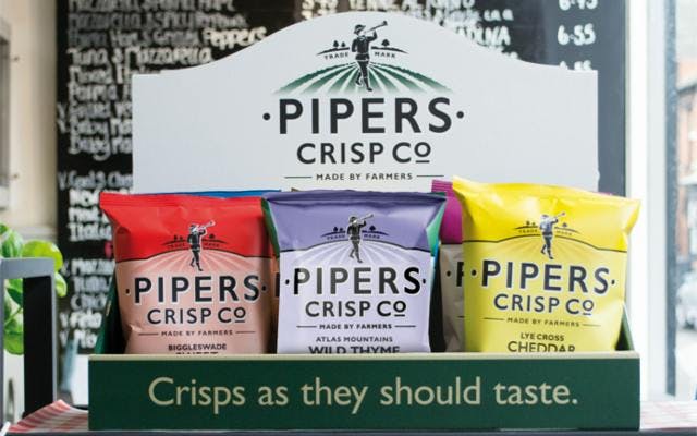Pipers crisp co flavour range