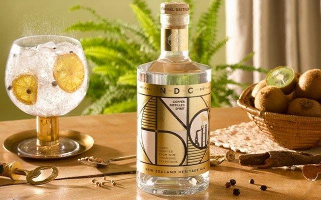 NDC Heritage Gin from The National Distillery, New Zealand