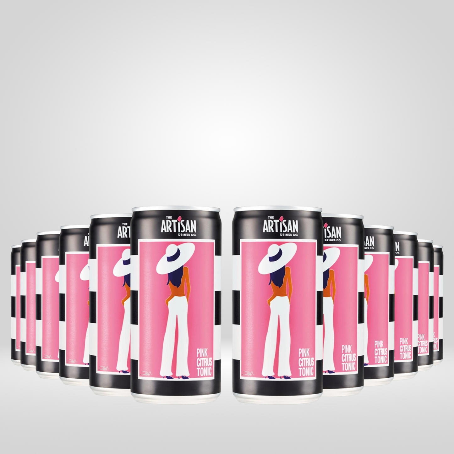 Artisan Pink Citrus Tonic Can | 12 x 200ml