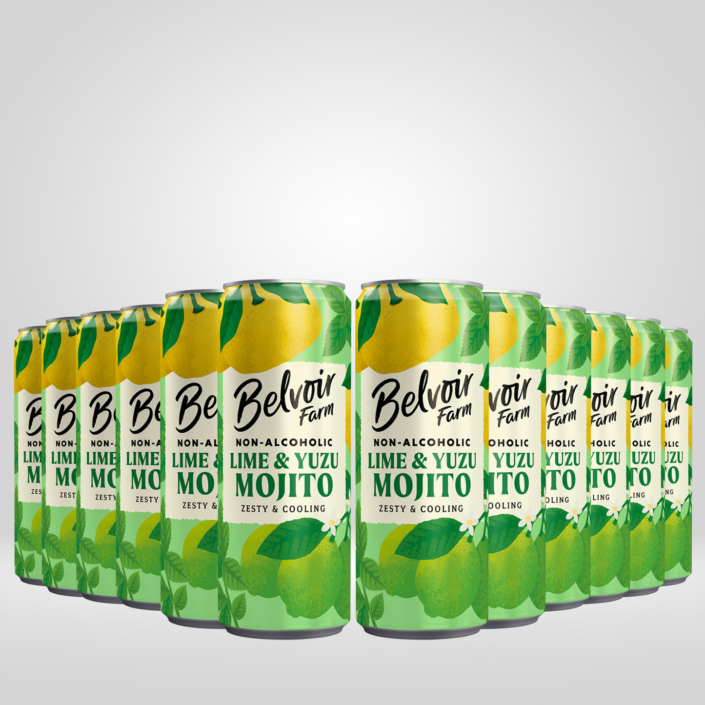 Belvoir Farm Lime & yuzu mojito 0% | 12 x 250ml
