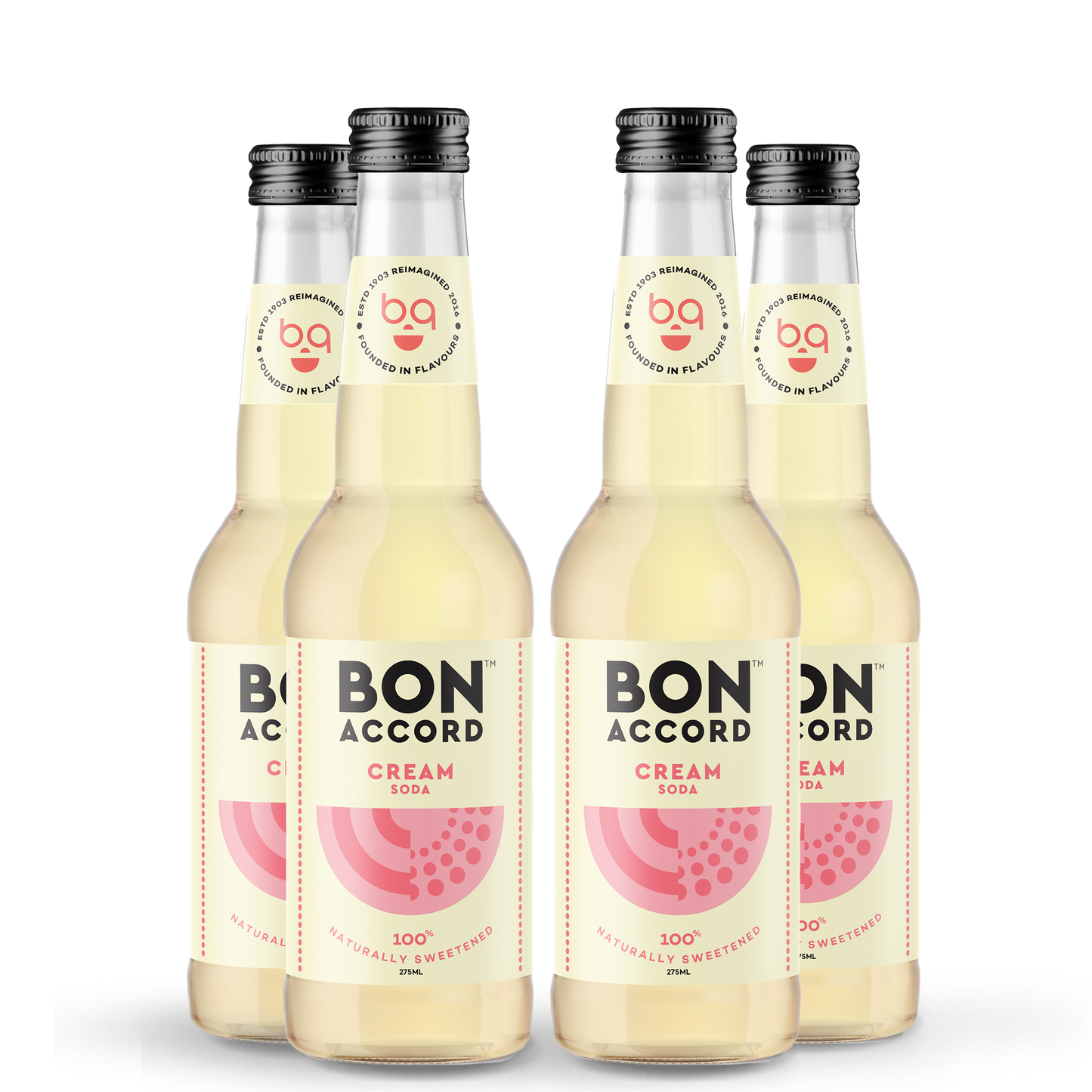 Bon Accord Cream Soda | Mixer (4 x 275ml)