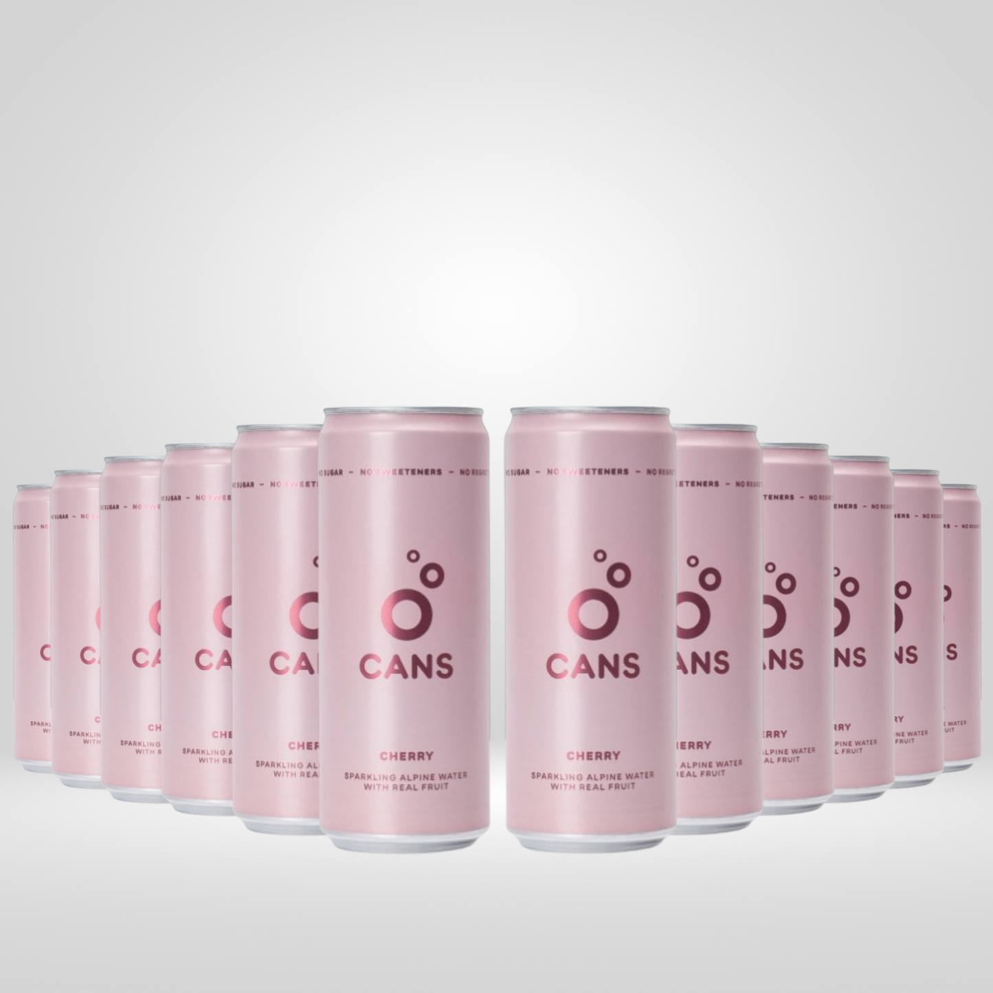 CANS Sparkling Water Cherry | (12 x 330ml)
