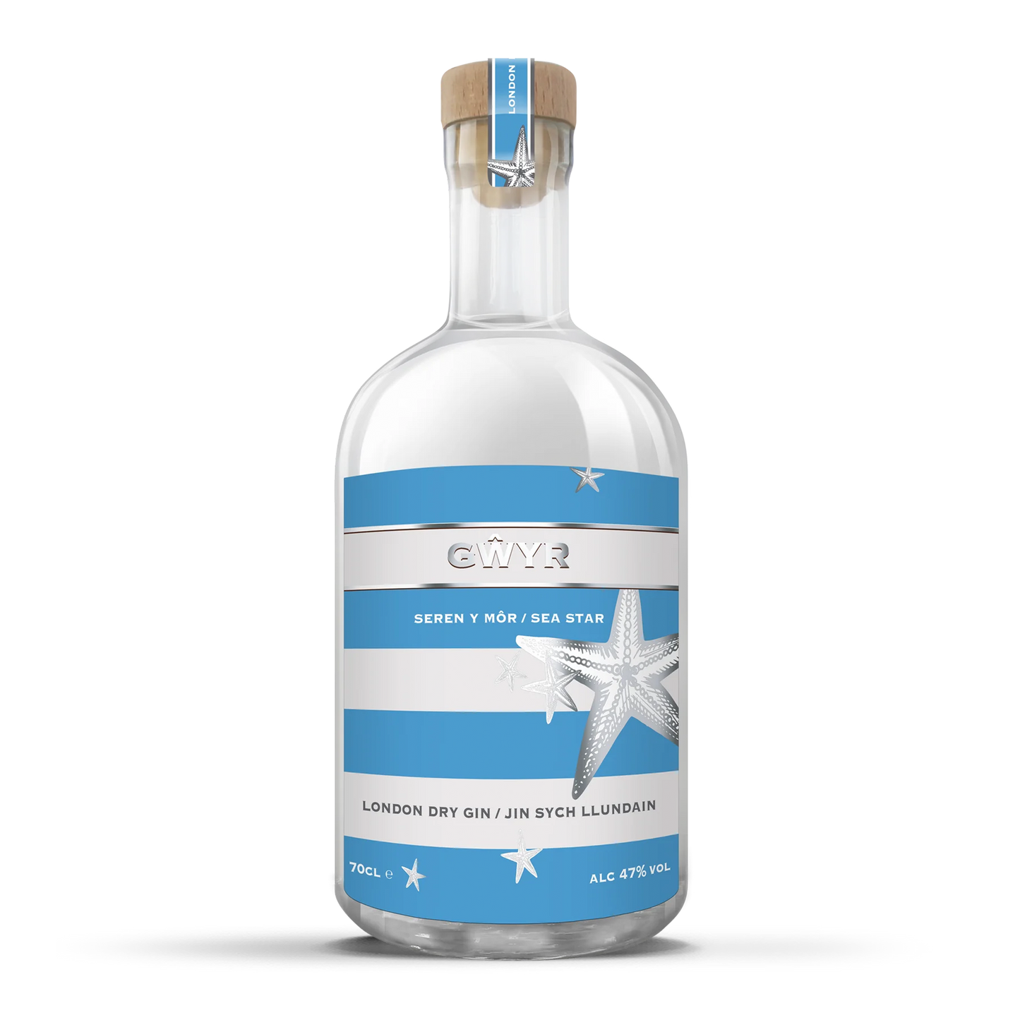 GWYR Sea Star Gin | 47% ABV 70cl