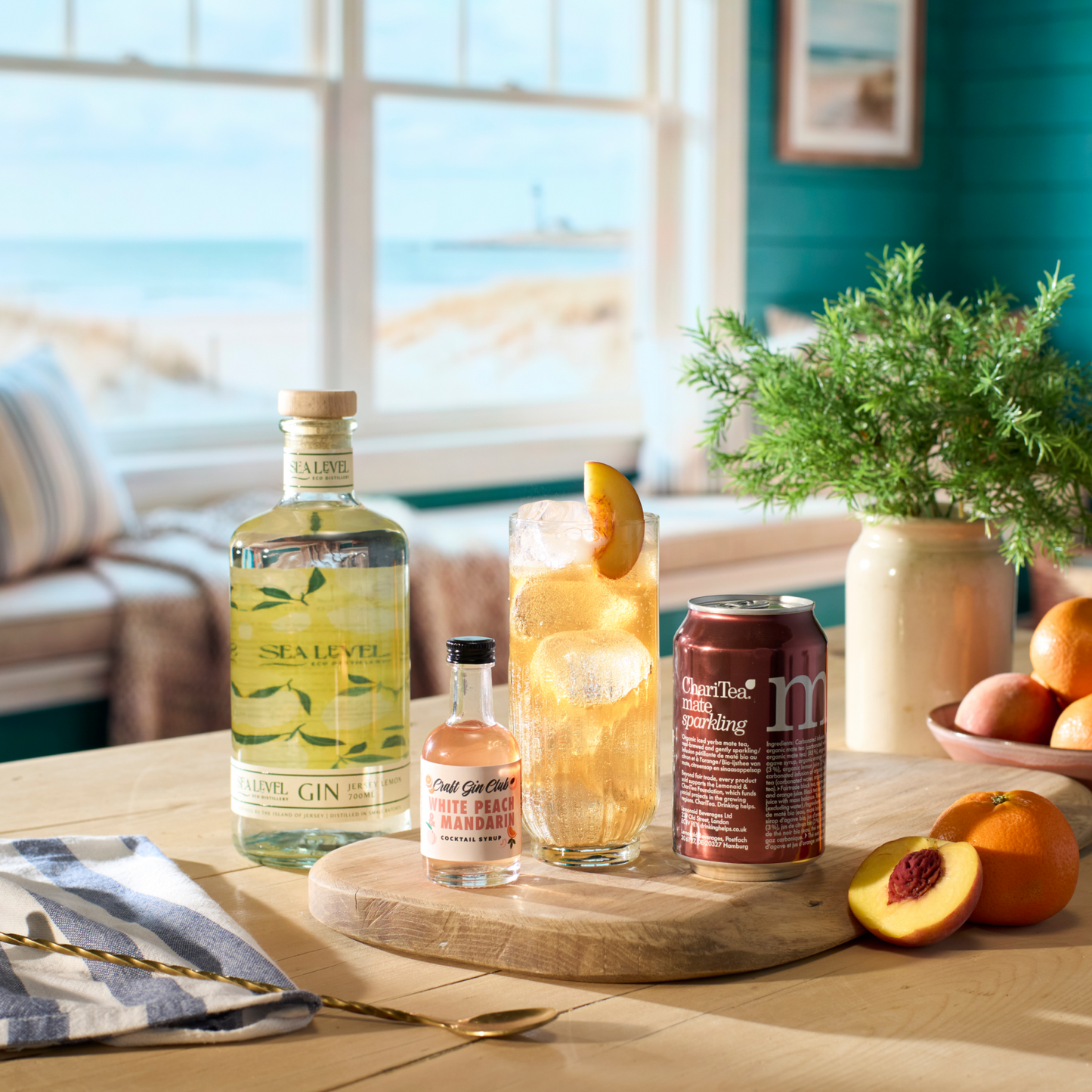 Sea Level Jersey Lemon Gin of the Month Box
