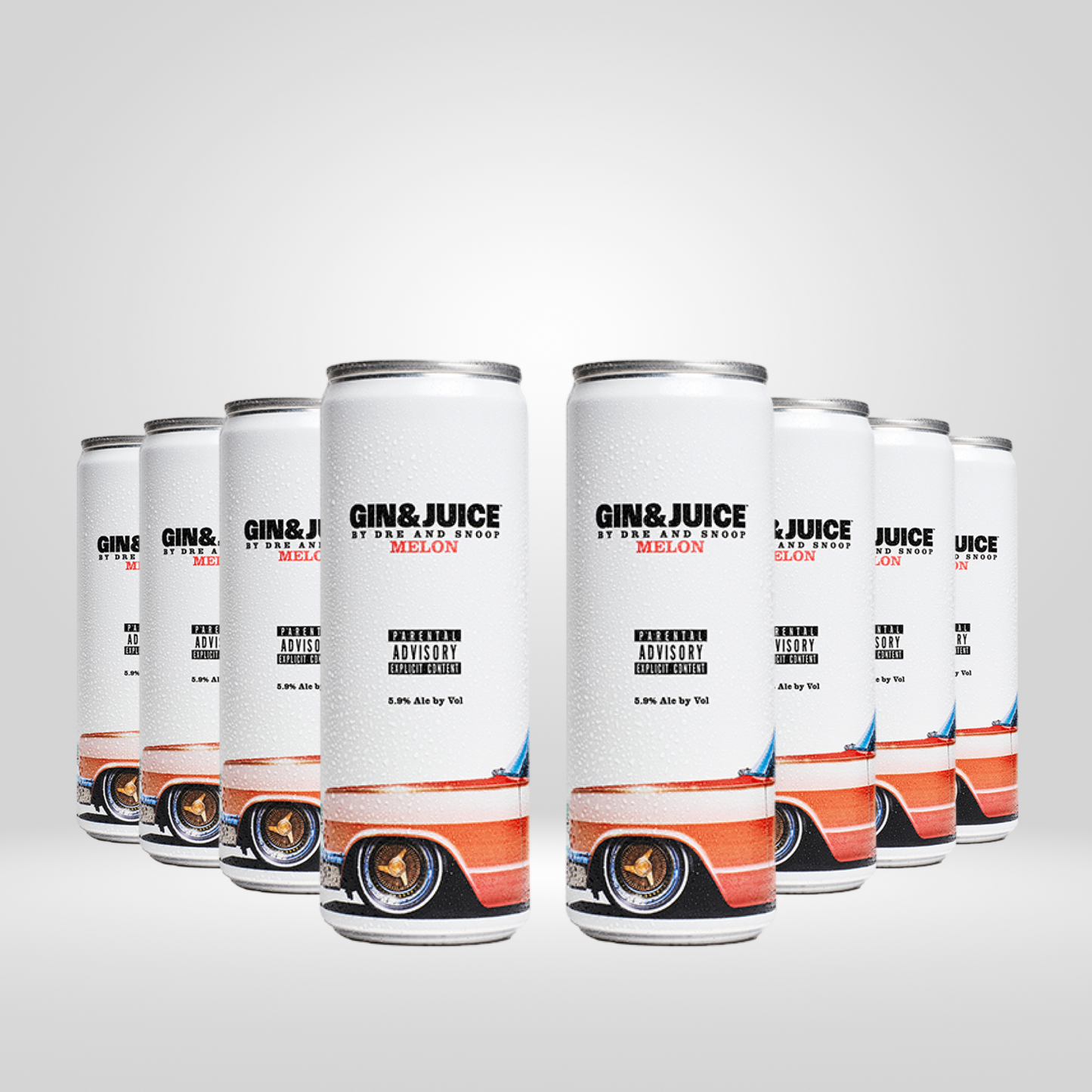 Gin & Juice van Dre & Snoop Melon | (6 x 250ml)