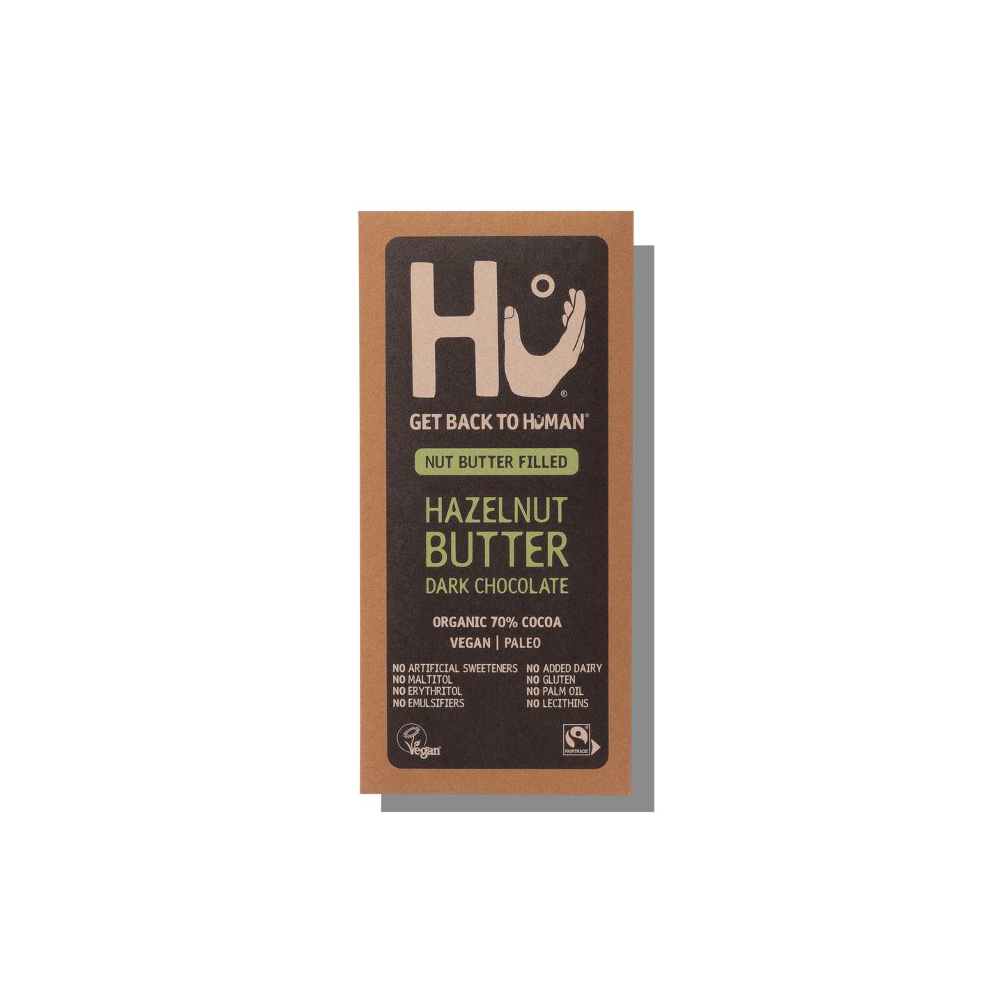 HU Chocolade Hazelnootboter reep 60g