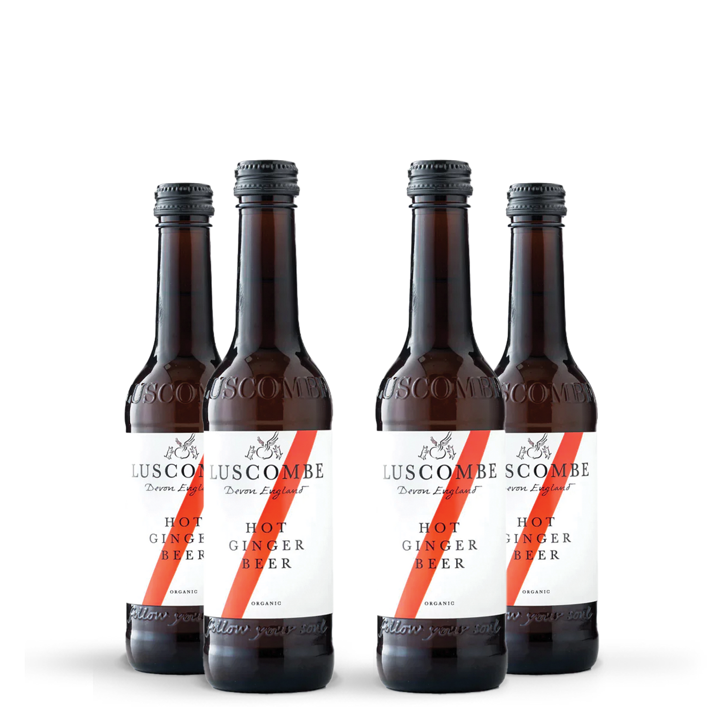 Luscombe Hot Ginger Beer | Frisdrank (4x270ml)