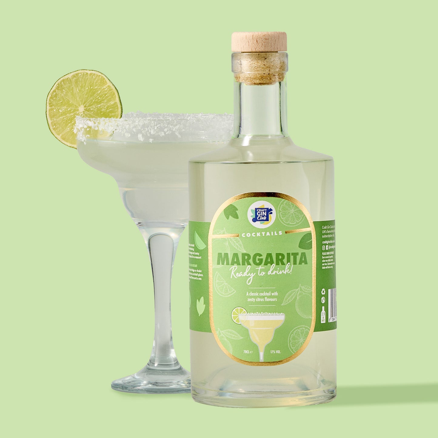 10% OFF Margarita Ready To Drink Cocktail | ABV 17% 70cl