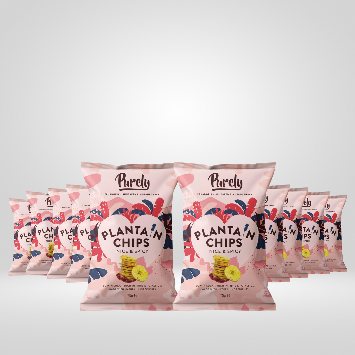 Purely Nice & Spicy Plantain | 10 x 70g